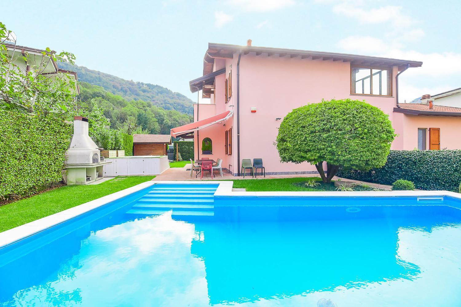 Jane E Jolie Holiday Home Private Swimming Pool Valbrona Exterior foto